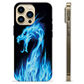 Husă TPU - iPhone 13 Pro Max - Dragon din Foc Albastru