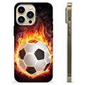 Husă TPU - iPhone 13 Pro Max - Fotbal în Flăcări