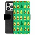 Husă Portofel Premium - iPhone 13 Pro - Avocado