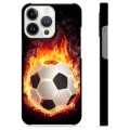 Capac Protecție - iPhone 13 Pro - Fotbal în Flăcări