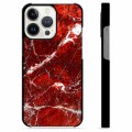 Capac Protecție - iPhone 13 Pro - Marmură Roșie