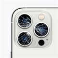 Reparație Geam Obiectiv Cameră iPhone 13 Pro Max - Alb
