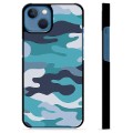 Capac Protecție - iPhone 13 - Camuflaj Albastru
