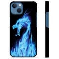 Capac Protecție - iPhone 13 - Dragon din Foc Albastru