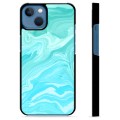 Capac Protecție - iPhone 13 - Marmură Albastră