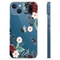 Husă TPU - iPhone 13 - Flori de Toamnă