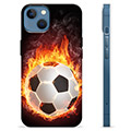 Husă TPU - iPhone 13 - Fotbal în Flăcări