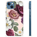 Husă TPU - iPhone 13 - Flori Romantice