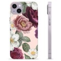 Husă TPU - iPhone 14 Plus - Flori Romantice