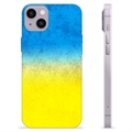 Husă TPU Steagul Ucrainei - iPhone 14 Plus - Bicoloră