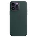 Husă Piele cu MagSafe iPhone 14 Pro Max - Apple MPPN3ZM/A - Verde Pădure