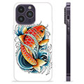 Husă TPU - iPhone 14 Pro Max - Pește Koi