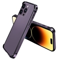 Bumper Protecție Metalic cu Margini înălțate pentru iPhone 14 Pro