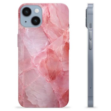 Husă TPU - iPhone 14 - Kvarț Roz