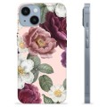 Husă TPU - iPhone 14 - Flori Romantice