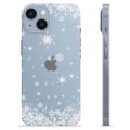 Husă TPU - iPhone 14 - Fulgi de Zăpadă