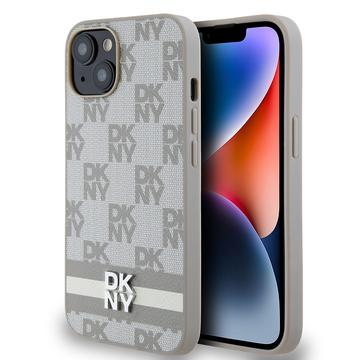 Carcasă iPhone 15 DKNY Checkered Pattern and Stripe
