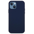 Husă Silicon Lichid iPhone 15 - Albastru Închis