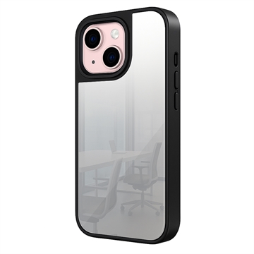 Husă iPhone 15 Mirror - compatibilă cu MagSafe - negru