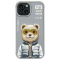 Husă Urs iPhone 15 Nimmy Friends Cool&Cute 2.0