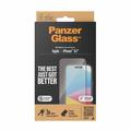 Geam Protecție Ecran - 9H - iPhone 15 - PanzerGlass Ultra-Wide Fit EasyAligner - Marginea neagră