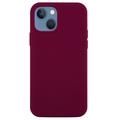 Husă Silicon Lichid iPhone 15 Plus - Roșu Vin