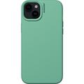 iPhone 15 Plus Nudient Base Silicone Case - Verde mentă
