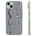 Husă TPU - iPhone 15 Plus - Zebra Fascinantă