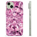 Husă TPU - iPhone 15 Plus - Cristal Roz