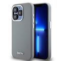 Husă iPhone 15 Pro DKNY Liquid Silicone Metal Logo - compatibil Magsafe