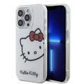 Husă iPhone 15 Pro Hello Kitty IML Kitty Cap - Alb