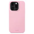 Carcasă iPhone 15 Pro Holdit din silicon - roz