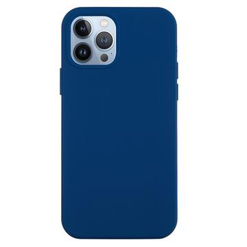 Husă Silicon Lichid iPhone 15 Pro - Albastru