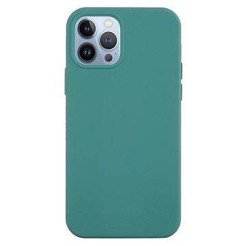 Husă Silicon Lichid iPhone 15 Pro - Verde