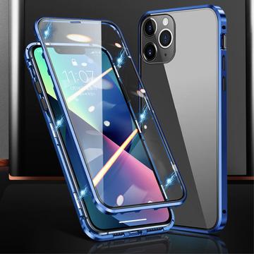 Husă Magnetică cu Geam Sticlă Temperată iPhone 15 Pro