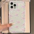 iPhone 15 Pro Max Husă TPU cu Fundă - roz / clar
