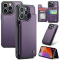 iPhone 15 Pro Max Caseme C22 Case RFID Card Wallet - Violet