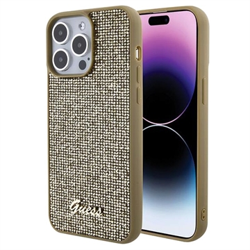 Husă iPhone 15 Pro Max - Guess Disco Metal Script Logo