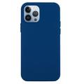 Husă Silicon Lichid iPhone 15 Pro Max - Albastru