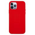Husă Silicon Lichid iPhone 15 Pro Max - Roșu