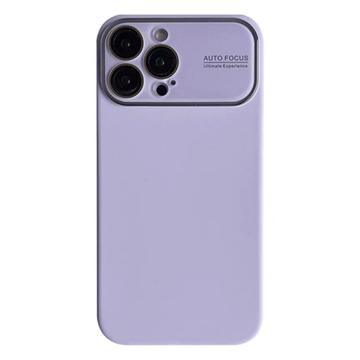Husă iPhone 15 Pro Max Liquid Silicone cu Protecție din Sticlă pentru Lentile