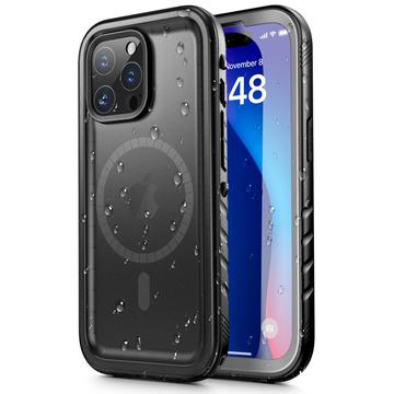 Husă Impermeabilă iPhone 15 Pro Max Tech-Protect Shellbox Mag IP68 - Negru