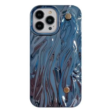 Husă TPU electroplacată și încrețită iPhone 15 Pro Max