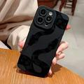 iPhone 15 Pro Husă TPU cu model de șarpe - Negru