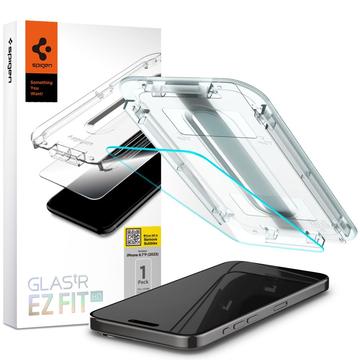 Geam Protecție Ecran iPhone 15 Pro - Spigen Glas.tR Ez Fit