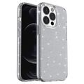Husă Hibrid iPhone 15 Pro - Stylish Glitter - Gri