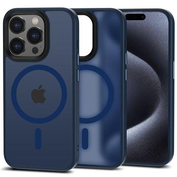 Husă Magmat Tech-Protect pentru iPhone 15 Pro - Compatibilă MagSafe - Bleumarin