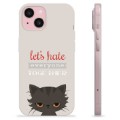 Husă TPU - iPhone 15 - Angry Cat