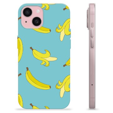 Husă TPU - iPhone 15 - Banane