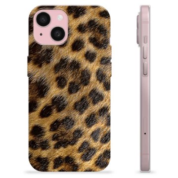 Husă TPU - iPhone 15 - Leopard